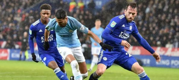 曼城-险胜莱斯特城若塔赢得制胜进球