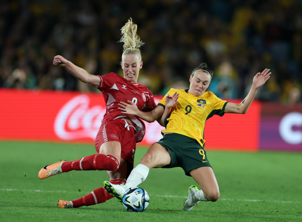 澳大利亚女足队在国际比赛中取得胜利 澳大利亚女足队在国际比赛中取得胜利