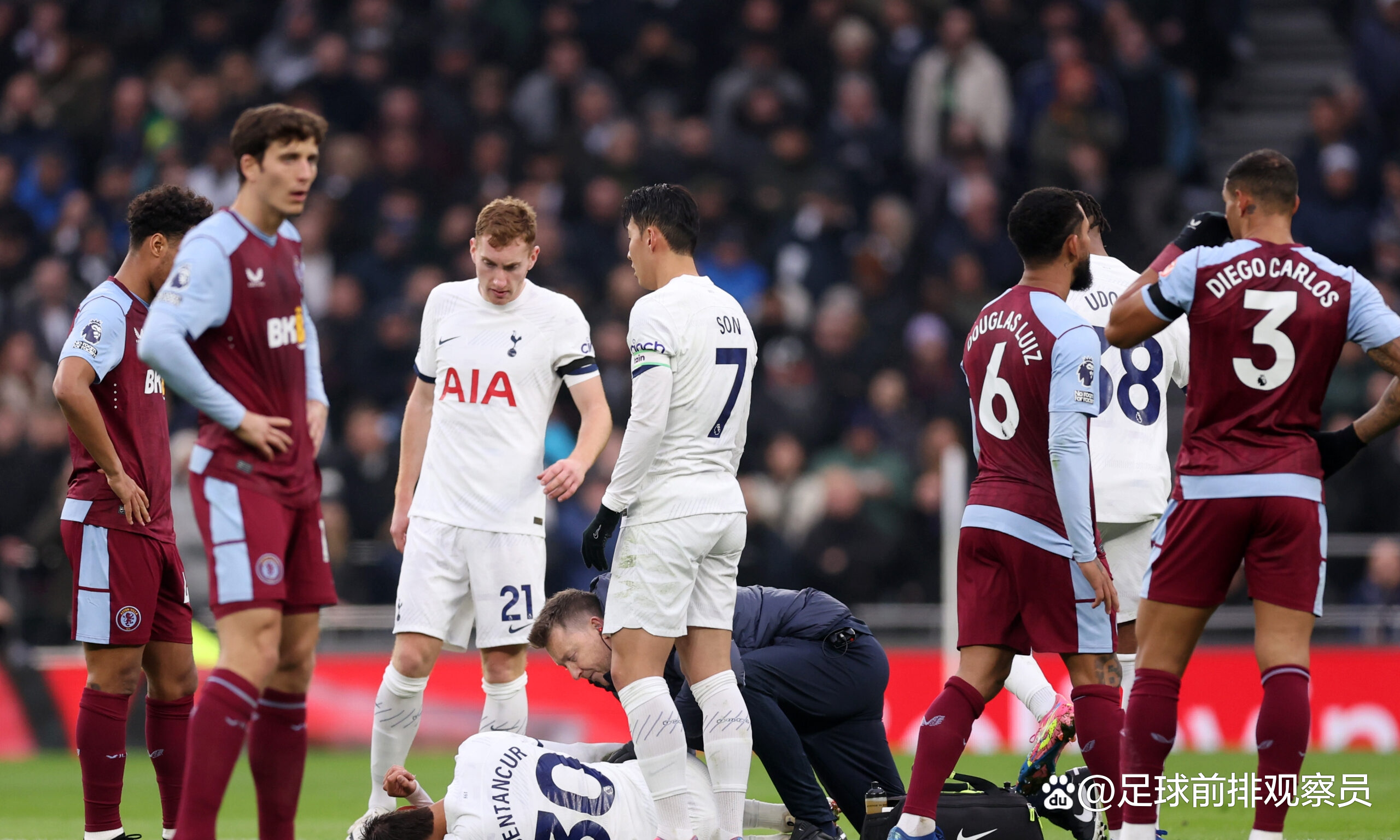 热刺在客场战胜阿斯顿维拉