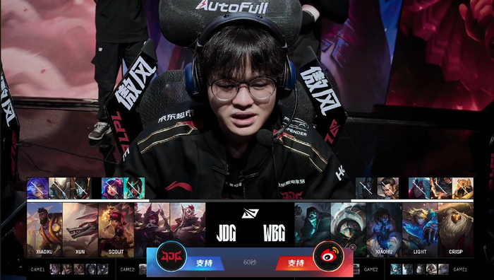 JDG翻盘WBG,Meiko开启传奇时刻激烈交锋半决赛,让粉丝疯狂欢呼 JDG翻盘WBG,Meiko开启传奇时刻激烈交锋半决赛,让粉丝疯狂欢呼