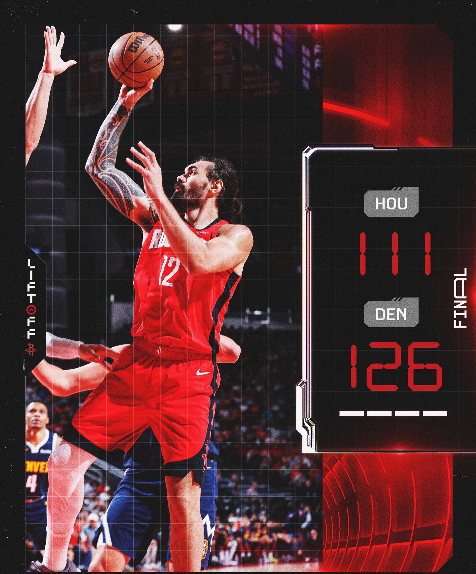 火箭队擅长的防守战术再次得到验证，气势如虹