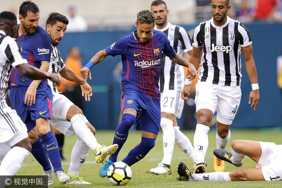 墨西哥碾压尤文，内马尔惊艳四座